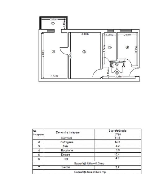 🏡 Apartament 2 camere de vânzare – Bariera București, Ploiești  - 15