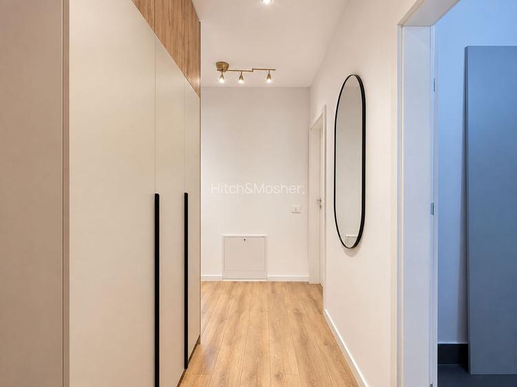 Apartament modern cu 2 camere, 53,37 mp + balcon, etaj 3 - 8