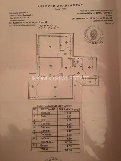 3 camere | Tineretului - 10