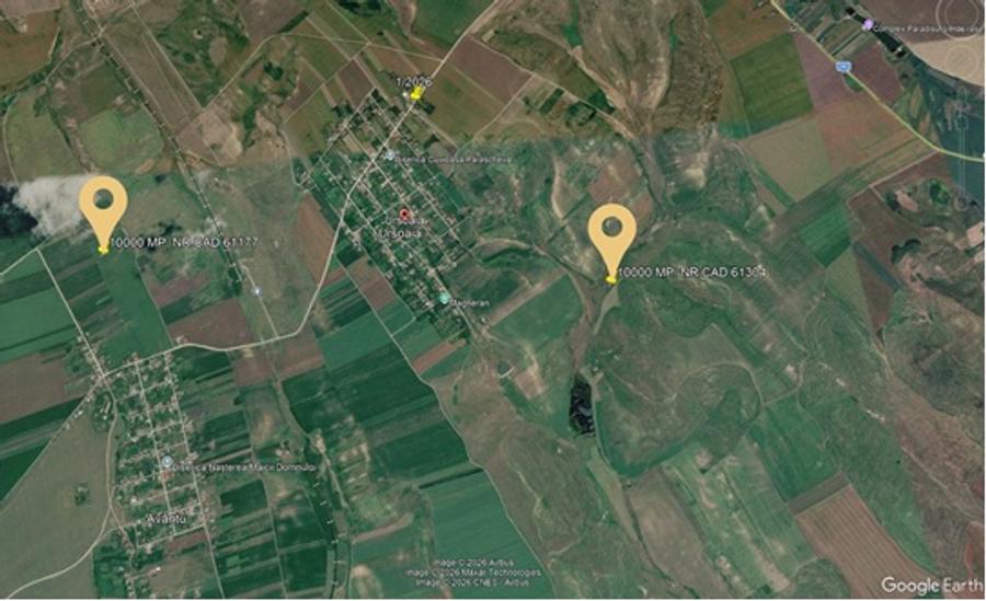 Terenuri extravilane Romanesti jud Iasi