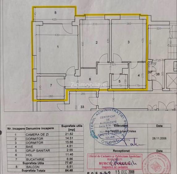 Apartament cu 3 camere și 2 băi în Militari la 6 minute de metrou Păcii - 1