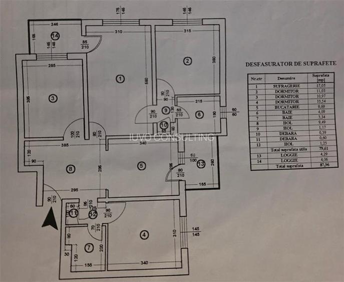 Apartament 4 camere Semidecomandat Piata Sudului RENOVAT - 3