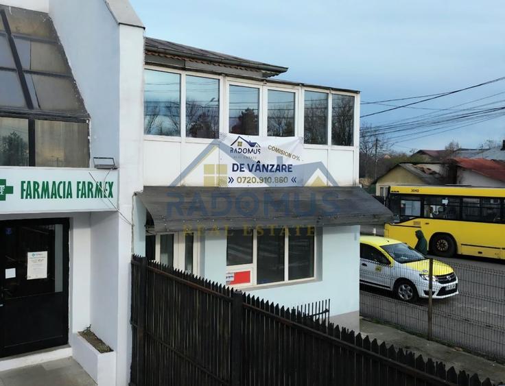 Casă + Spațiu comercial -218 mp utili- Intersecție circulata -Trifazic