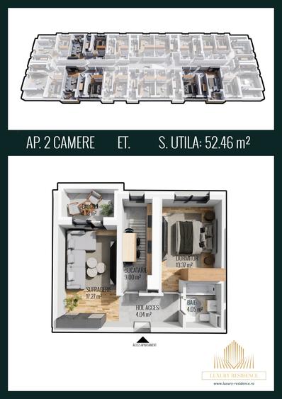 OFERTA! 2 camere-Chiajna/Militari -Reducere uriasa