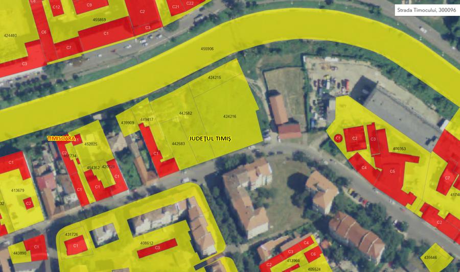 Teren pentru bloc S+P+3E, Fabric - Timisoara
