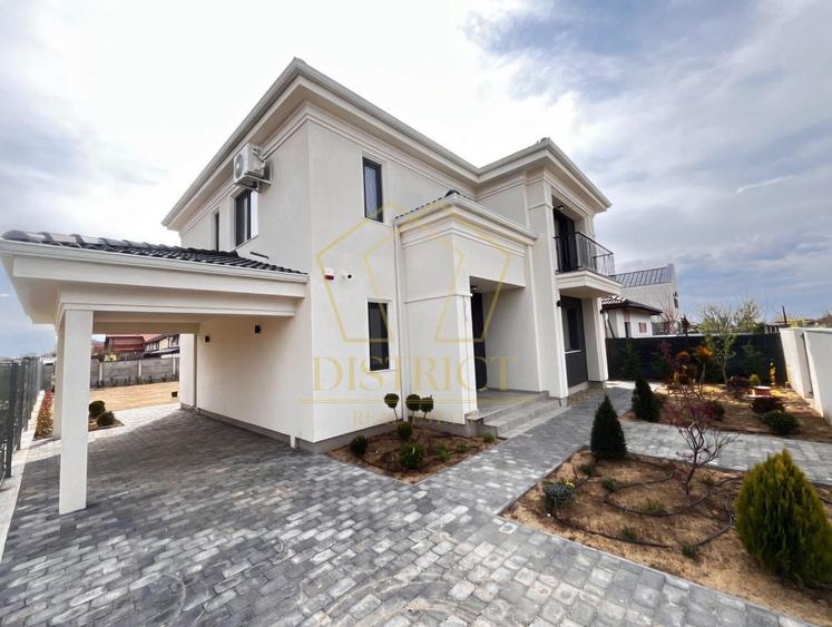 Casa individuala cu 4 camere, 3 bai, carport I Mosnita Noua I Com 0%