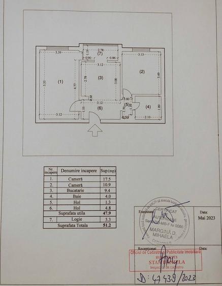 Apartament 2 camere de vanzare Gorjului