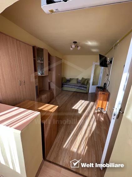 Garsoniera cu balcon, centrala proprie, mobilata, utilata, Marasti