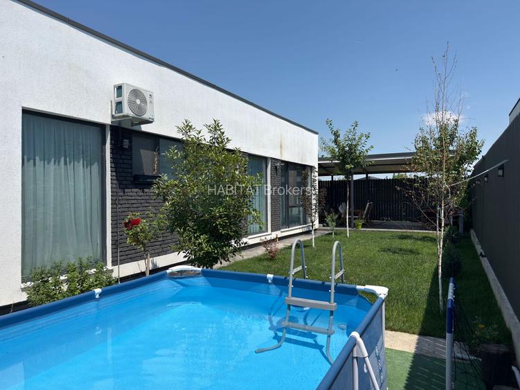 Casa pe parter cu 3 camere | Tunari | Mobilata si utilata | Comision 0 - 31