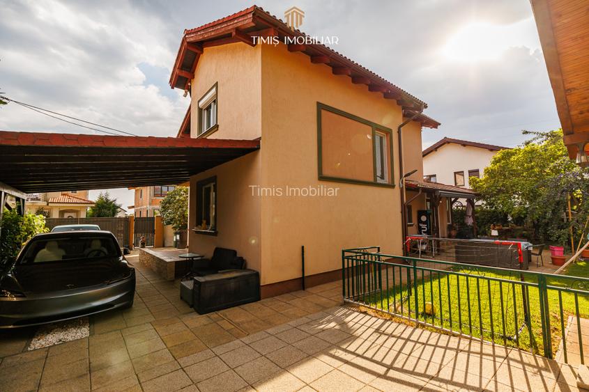 Casă individuală + casă de oaspeți, teren 555 mp – Giroc | Comision 0% - 12