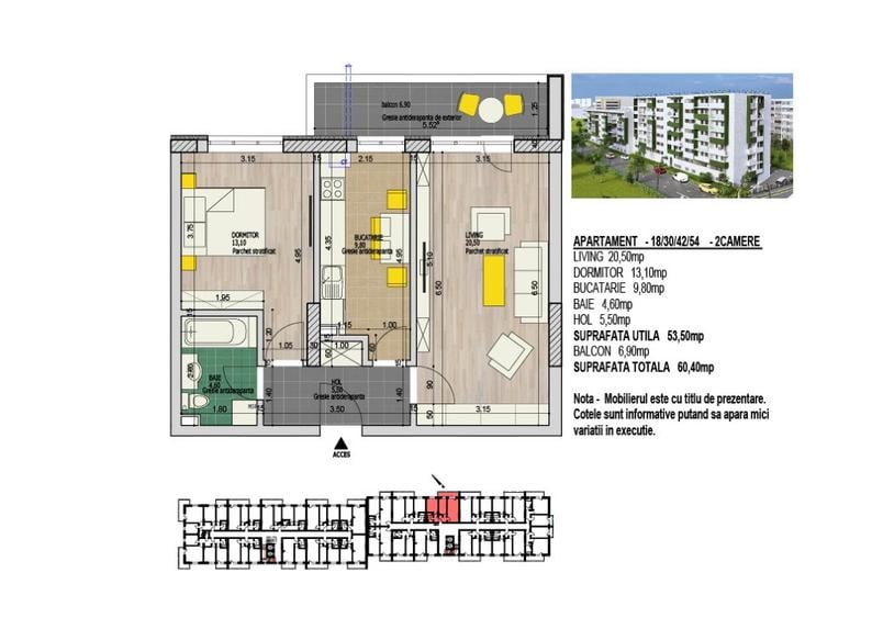 Apartament 2 camere Bloc Nou Berceni - Aparatorii Patriei
