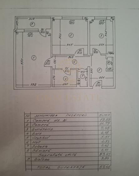 2 Camere Berceni | Parcare | Bloc 1983 Reabilitat