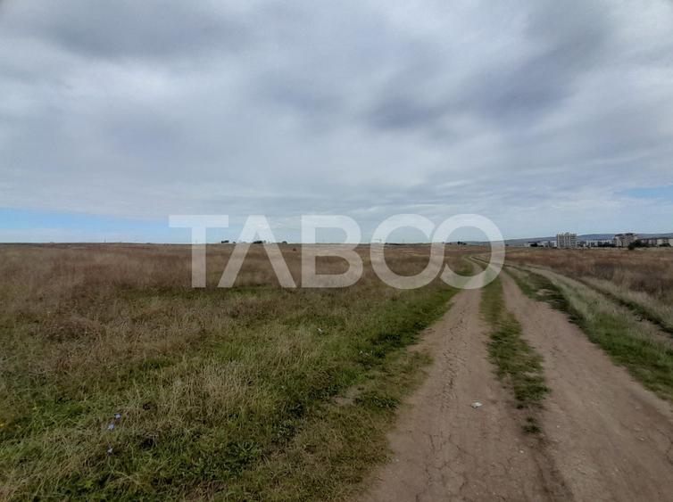 Teren intravilan 2 fronturi de 35 m fiecare 8.000 mp Turnisor Sibiu