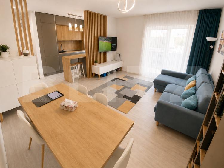 Apartament 3 camere, grădină proprie și terasă 70mp, garaj, zona Câmpului