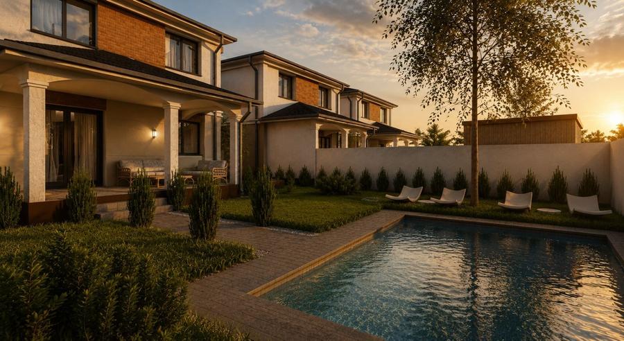 Moșnița Nouă – Drumul Boilor | Case 5 camere | 130 mp | SPA / Piscină