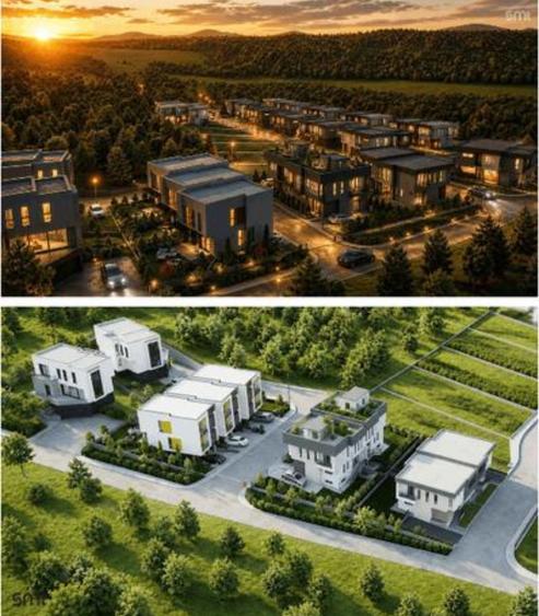 Teren cu autorizatie triplex in Floresti zona Terra