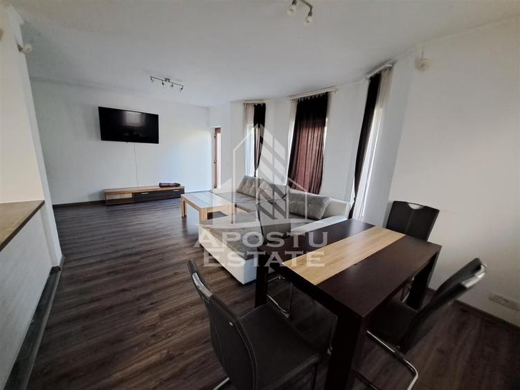 Duplex cu 4 camere,3 bai mobilat si utilat,Dumbravita
