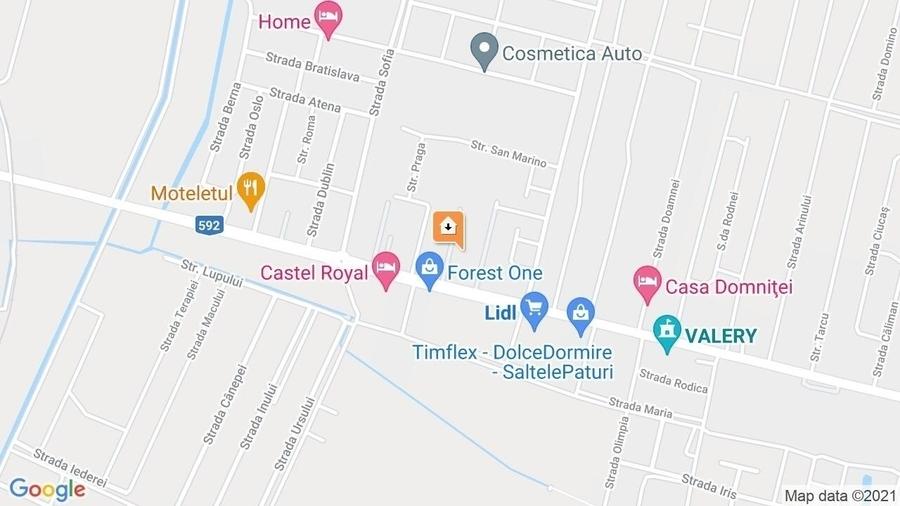 Teren intravilan , utilitati in fata imobilului vis a vis de Hotel Castel.