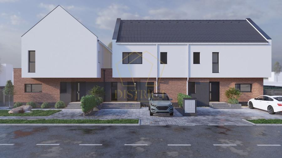 Duplex modern cu 4 camere | Eficient energetic | Sacalaz