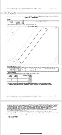 Teren intravilan 5610MP | Darasti-Ilfov | Oportunitate investitie/constructie |