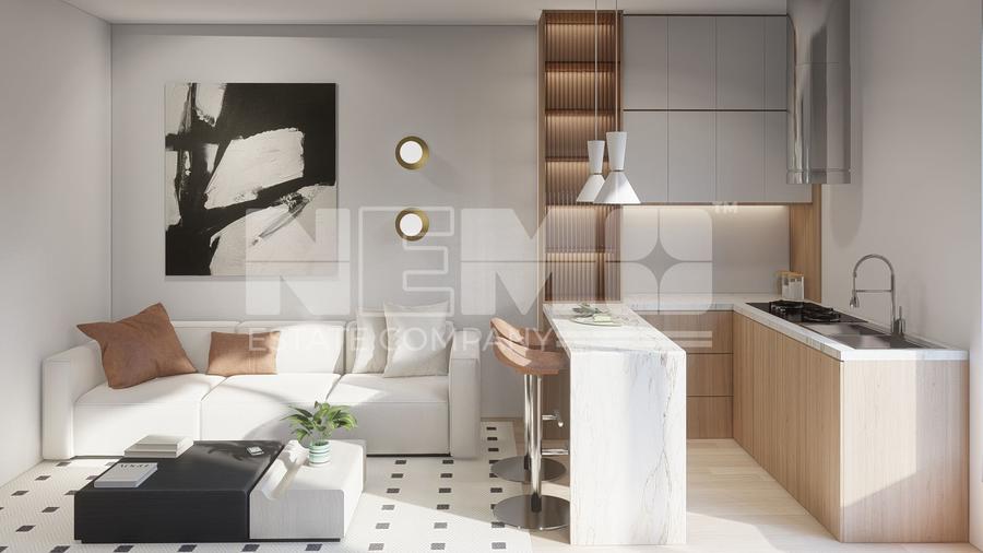 Apartament 2 camere | 50,4 mp | Balcon