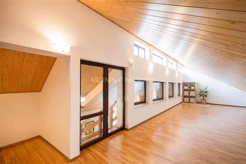Vila stil si cu potential turistic, +8camere, 6 bai, panorama, terase, gradina, - 23