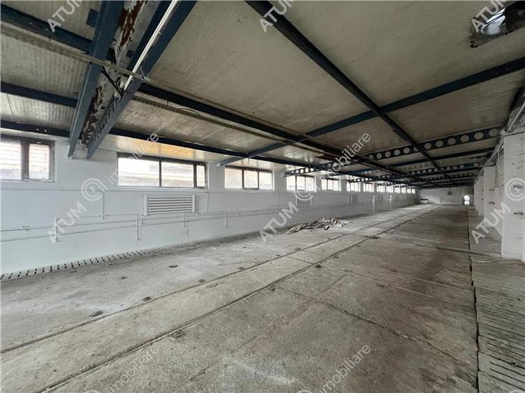 Spatiu industrial de 500 mp in Crisitian la 6 km de Autostrada