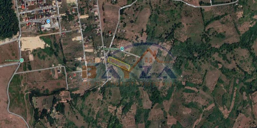 Vanzare teren, intravilan Baia Sprie – Strada Salcâmului, priveliște deosebită