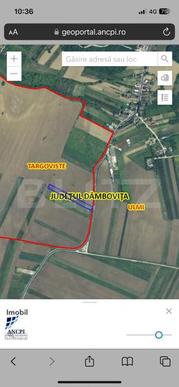 Teren extravilan, 4.994 mp, Targoviste