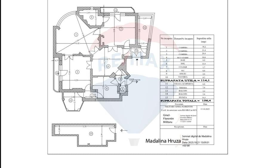 Apartament cu 3 camere de vânzare în zona Bucur Obor
