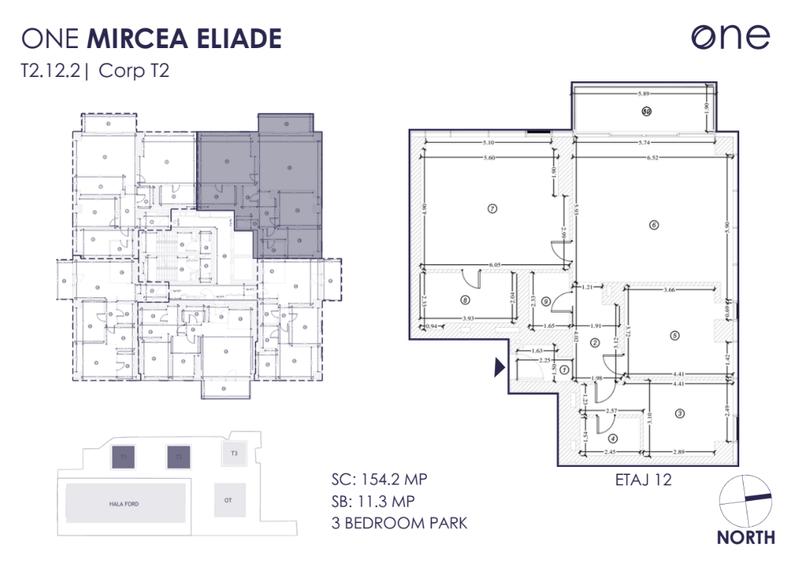 Apartament cu 4 camere de vanzare // ONE Mircea Eliade