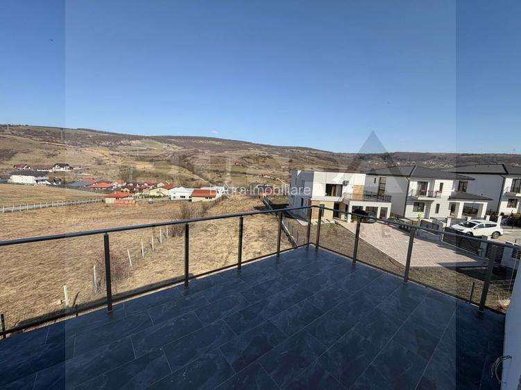 Casa individuala de lux, 119mp, teren 600mp, panoramic, Popesti - 23