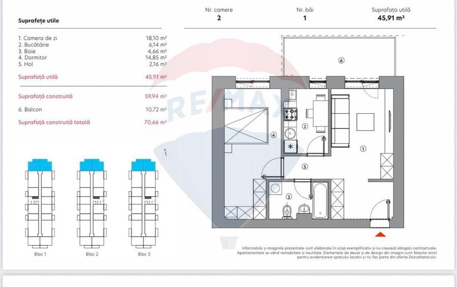 Vanzare apartamente 2 camere Bulevardul Theodor Pallady