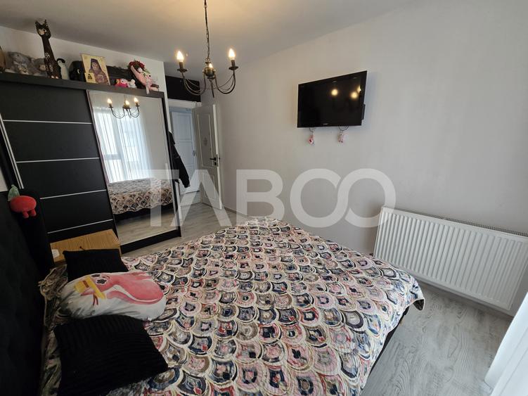 Apartament decomandat 3 camere 2 bai balcon lift City Residence Sibiu