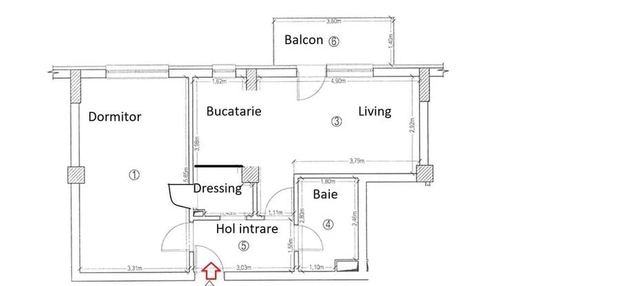 Apartament 2 camere la cheie, parcare subterana, zona Vivo