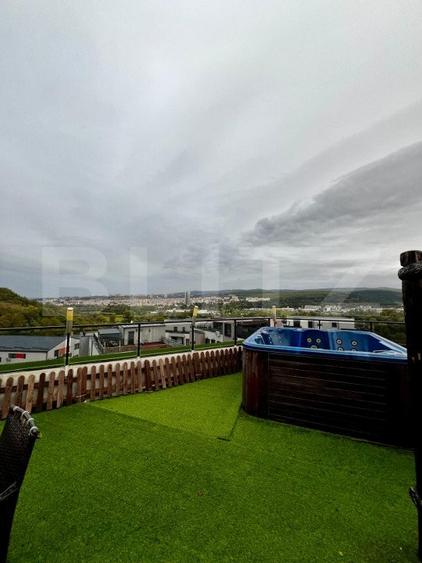 Penthouse exclusivist, 77mp, terasa panoramica 75mp cu jacuzzi, Donath Park