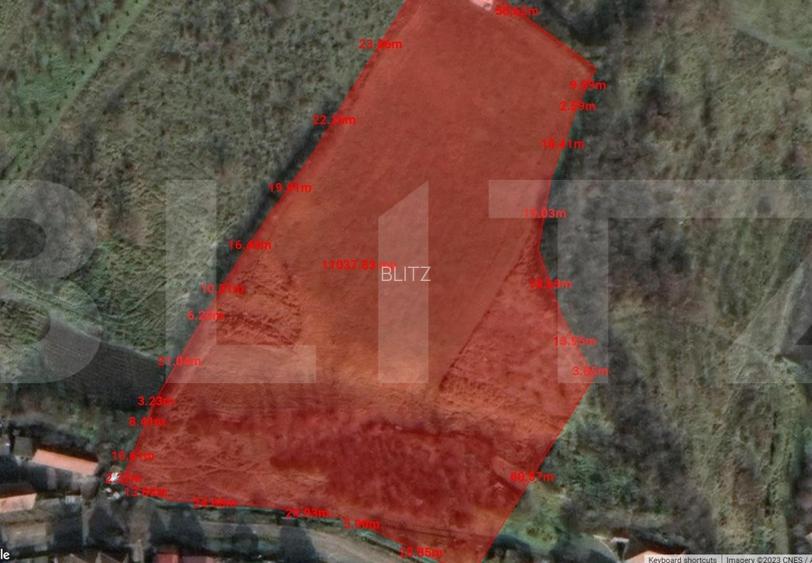 Teren intravilan langa baile Cojocna, 1.1 Ha, 60 ml front, utilitati ! - 2