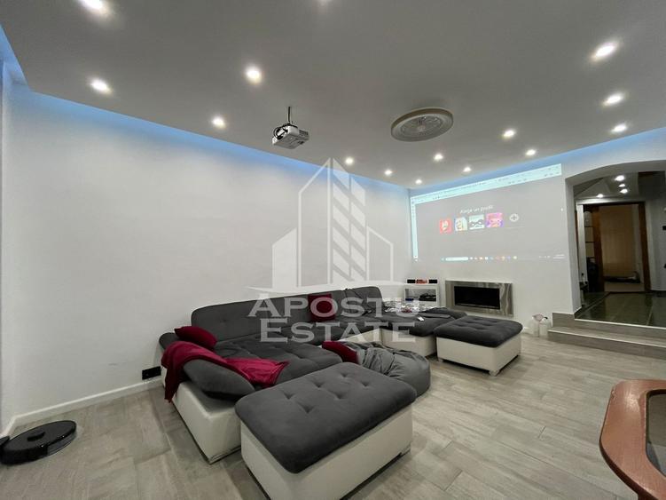 Casa individuala, 6 camere, 3 bai, garaj,acces auto, teren de 411