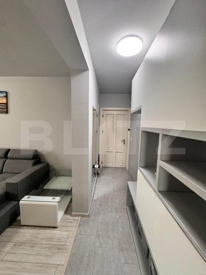 Apartament 2 camere, 51 mp, complet mobilat, zona Valea Lupului