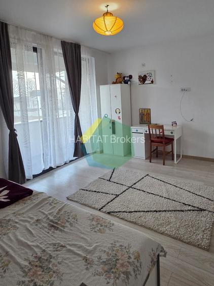 Casă tip duplex P+1+M, cu mansardă de 50 mp și curte generoasă
