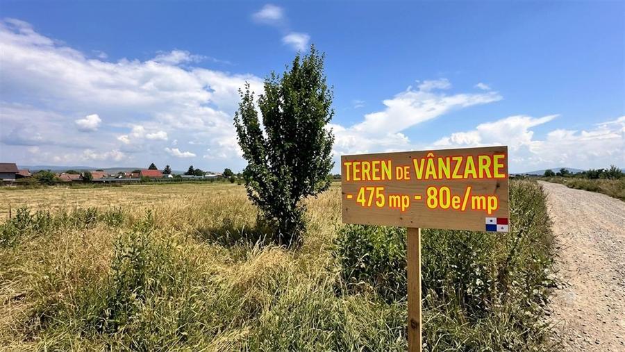 Teren intravilan cu PUZ- Hărman -475 mp