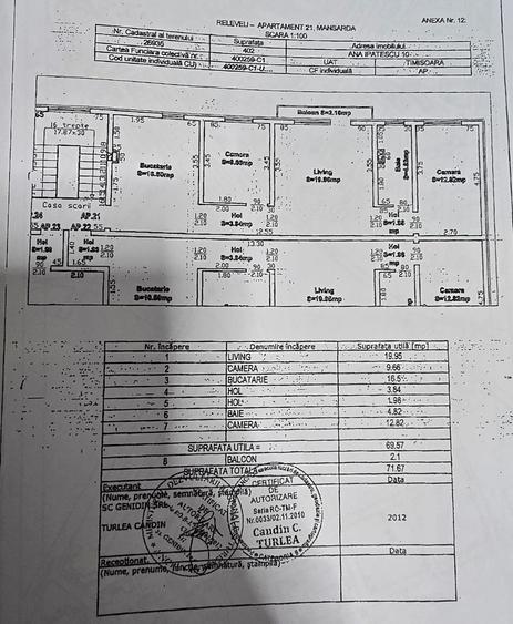 Apartament 3 Camere, Zona Dambovita, Mobilat si Utilat Complet, 3 Dormitoare