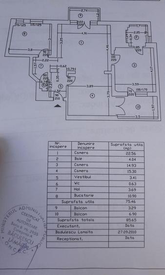 Apartament de vanzare — 3 camere, ultracentral, Bulevardul Nicolae Bălcescu