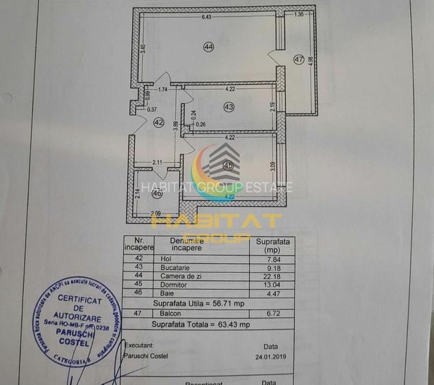 Apartament 2 camere mobilat-Metalurgiei - 9