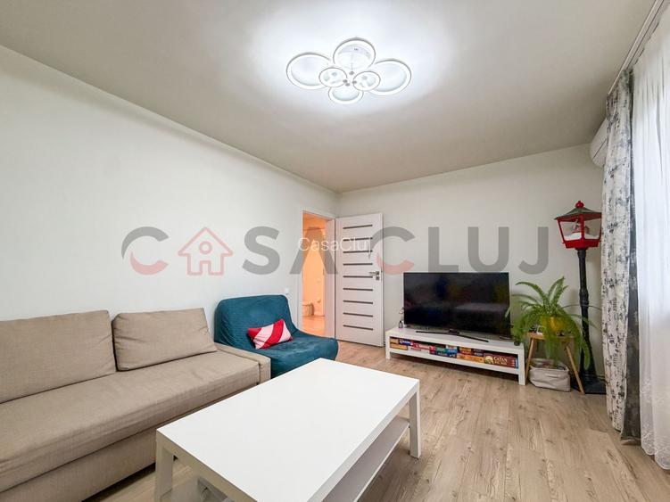 4 camere decomandate, etaj intermediar,Manastur - 4