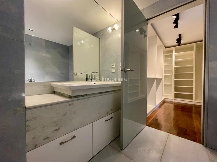 Închiriere Duplex 4 camere 3 bai, 140 mp utili, parcare | Floreasca parcul Verdi - 21