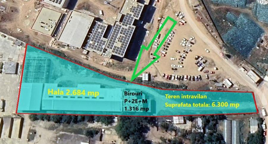Vanzare depozit/hala/spatiu industrial Popesti Leordeni - Centura Sud, Ilfov