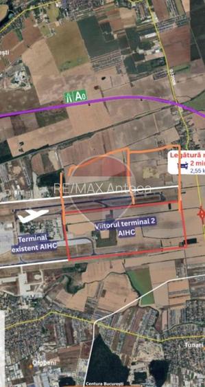 Teren intravilan Otopeni | Aeroport | vânzare integrală sau parcelată - 4