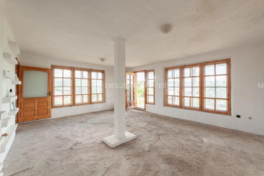 Casa +teren 1093 mp Domnesti-Arges cu o panorama superba! - 14