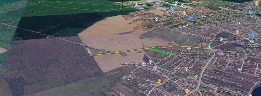 Teren 9.586 mp Brănești-Pasărea | Lotizare 16 loturi